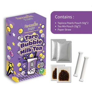 Kit de préparation de Bubble Tea 150g, saveur Taro, durée de conservation 2 ans, option végétalienne - Product Image 3