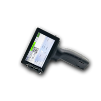 Imprimante jet d'encre CIJ portable durable certifiée FDA-RoHS avec encre à séchage rapide / haute vitesse / codage de codes-barres Flex/Egg pour pièces automobiles et circuits