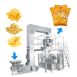 Prezzo di fabbrica patatine automatiche a microonde Popcorn macchine per il confezionamento di patatine