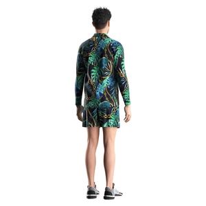 Camisa de Manga Larga a Rayas para Hombre, de Secado Rápido, con Botones y Estampado Floral, Estilo Casual, Ecológica, para la Playa, Primavera y Verano - Product Image 6