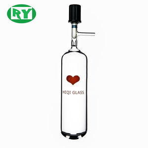 Verrerie de laboratoire, Tube de stockage de 25-350ml, vanne à vide haute, livraison directe d'usine - Product Image 2