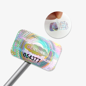 Dán Hình ba chiều giả mạo với mã nối tiếp <span class=keywords><strong>QC</strong></span> vượt qua ghi nhãn an toàn và nhãn chống giả đáng tin cậy - Product Image 3