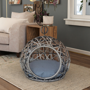 <strong>Fashion</strong> Design Natural Hand Woven Rattan Cane <strong>Dog</strong> <strong>Bed</strong> Woven Rattan Sofa <strong>Bed</strong> - Product Image 4