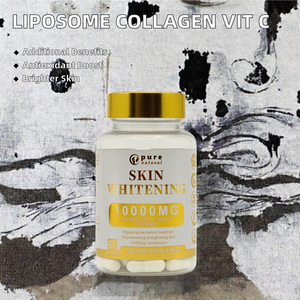 แคปซูลคอลลาเจนลิโพโซมคุณภาพสูง วิตามินซี แอล-กลูตาไธโอน  ช่วยให้ผิวขาวกระจ่างใส  สารต้านอนุมูลอิสระ  อาหารเสริม - Product Image 2