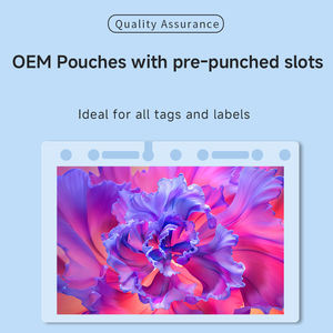 Pochettes <span class=keywords><strong>de</strong></span> plastification thermique personnalisées pour cartes <span class=keywords><strong>de</strong></span> <span class=keywords><strong>visite</strong></span> avec trou <span class=keywords><strong>de</strong></span> reliure, pochettes <span class=keywords><strong>de</strong></span> plastification transparentes, feuilles <span class=keywords><strong>de</strong></span> plastification pour cartes d'identité - Product Image 4