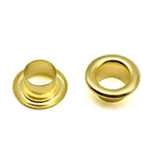 Eyelet Factory Wholesale In Large Quantities 4mm 5mm Painted Brass Eyelet