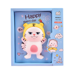 Cuaderno de Silicona Personalizable al por Mayor, Económico, con Cubierta de Cuero con Diseño Kawaii y de Dibujos Animados, Antiestrés - Product Image 1