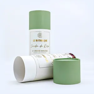 Eco Friendly Tube Paper Box Round Digital Printing Coffee Tea Packaging Cylinder Paper Tube Food