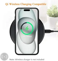 Étui de chargeur de batterie 10000mah pour iPhone 15 Plus 15 Pro Max, batterie externe, charge sans fil, étui magnétique pour iPhone 15 Pro