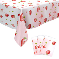 Décorations de fête pour le Nouvel An, la Saint-Valentin, Noël, ensemble de fournitures de fête aux fruits de la passion, comprenant des plateaux en papier, des gobelets, des assiettes