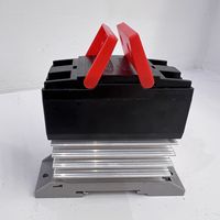 Relais statique subminiature scellé monophasé ZTS-40DA SSR DC AC 40A 480V à fixation par boulons, personnalisable, garantie 24 mois