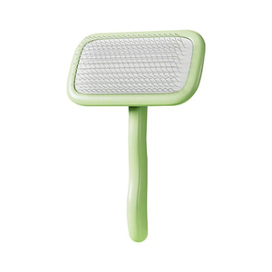 <span class=keywords><strong>Brosse</strong></span> lissante pour chats et chiens, <span class=keywords><strong>brosse</strong></span> lissante autonettoyante pour poils longs et courts, <span class=keywords><strong>brosse</strong></span> de toilettage pour animaux antistatique avec poignée - Product Image 5