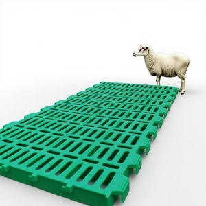Plancher en plastique pour ferme d'élevage nouvel état Matériau PP Plancher à <span class=keywords><strong>lattes</strong></span> pour chèvre et mouton pour l'agriculture Garantie 1 an - Product Image 1