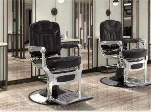 Silla de peluquero de <span class=keywords><strong>cocodrilo</strong></span> reclinable profesional antiguo clásico Vintage <span class=keywords><strong>cocodrilo</strong></span> EMPEROR Silla de peluquero patente <span class=keywords><strong>cocodrilo</strong></span> dorado - Product Image 4