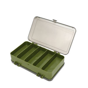 18*10*4cm Boîte de rangement pour leurre crochet Boîte de rangement double face combinable multifonctionnelle étanche pour matériel de pêche - Product Image 1
