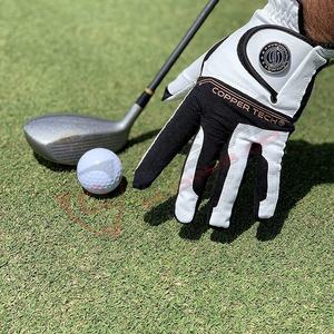 Guantes de golf de cuero Cabretta antideslizantes 2026 Último estilo de cuero de vaca Guantes de golf de cuero PU para mujer - Product Image 6