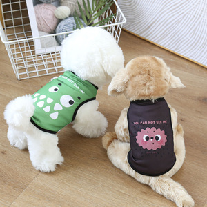 Gilet respirant d'été pour animaux de compagnie, imprimé dessin animé, vêtements amusants pour chiens et chats - Product Image 3