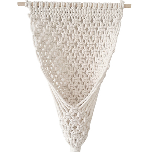 <span class=keywords><strong>Corda</strong></span> di cotone Indoor Outdoor Appeso Macrame Holder Pianta Vasi di Fiori Del Basamento per le Decorazioni - Product Image 6