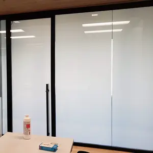 Película de vidro auto-adesiva elétrica, tintura inteligente de janela e porta de vidro pravicy comutável