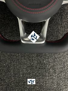 Volant en fibre de carbone LED pour Volkswagen VW <span class=keywords><strong>Golf</strong></span> 7.5 7 MK7.5 MK7 GTI <span class=keywords><strong>R</strong></span> GTD GTE Polo GTI <span class=keywords><strong>Tiguan</strong></span> Passat - Product Image 4