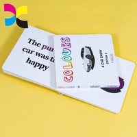 Libro Infantil Personalizado de Dinosaurios de Primera Calidad para el Aprendizaje de Lectura, Papel Crema, Impresión Offset, Encuadernación Cosida, Ecológico, MOQ Bajo