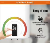 Chauffe-eau électrique instantané à réservoir vertical émaillé de 150 L à prix compétitif pour hôtels, usage extérieur et automobile