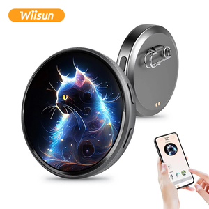 E87 Smart Electronic Display Badge 1.7 Inch <b>HD</b> Touch Screen Easy Clip Dynamic <b>Anime</b> GIF Photo Digital E Badge Wholesale OEM - Product Image 3