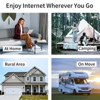 Antena WLAN Pita Lebar Omnidirectional Tipe Lem 5G Modul Nirkabel Routing NIC Nirkabel 5G Antena Dipole Lipat 5G