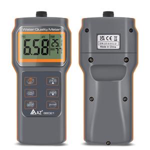 AZ86021 เครื่องตรวจจับคุณภาพน้ำแบบพกพาที่มีความแม่นยำสูง เครื่องวัดออกซิเจนที่ละลายน้ำ เครื่องตรวจจับความเป็นกรด PH เครื่องวัดคุณภาพน้ำ - Product Image 1