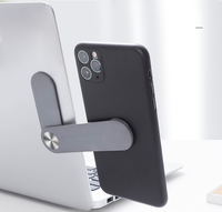 Support magnétique double écran pour ordinateur portable et téléphone – Fixation latérale magnétique double pour téléphone et moniteur d'ordinateur portable – Support d'extension à clipser