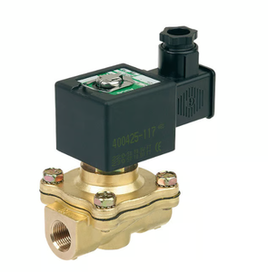 Válvula Solenoide de Latón de 2 Vías Serie 210, Operada por Piloto, Normalmente Cerrada, para Control de Fluidos (Agua, Aire, Gas) - Product Image 2