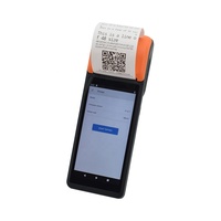Terminal de point de vente portable Android 11 avec WiFi 4G, imprimante thermique 58 mm, écran tactile, caisse mobile, 2 Go de RAM, Bluetooth, garantie 1 an