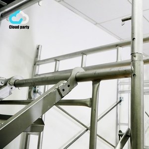 Échafaudage <span class=keywords><strong>de</strong></span> construction en tube tubulaire pour façade, système tour, avec cadre en H, d'<span class=keywords><strong>occasion</strong></span> à prix abordable, à vendre - Product Image 5