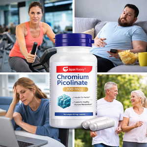 Cápsulas de Picolinato de Cromo Shecome OEM, 100 Cápsulas Veganas para el Metabolismo, Apoyo Nutricional, Suplemento de Picolinato de Cromo - Product Image 4