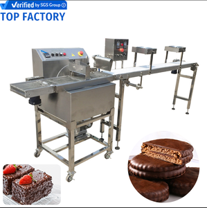 Chocolade Drop Chips Maken Depositor Machine/Chocolade Enrobing Machine Chocolade Coating Machine