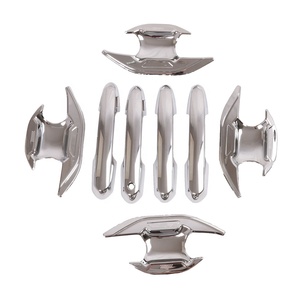 อุปกรณ์ตกแต่งภายนอกรถยนต์ WZXD ฝาครอบมือจับ ฝาครอบช่องใส่ของ สำหรับ Innova Zenix 2023 - Product Image 1