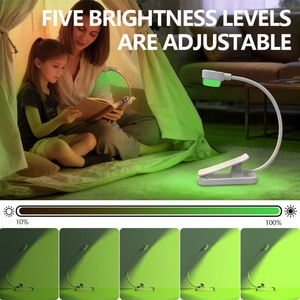 ไฟอ่านหนังสือแบบหนีบ EGH Green สร้างบรรยากาศเงียบสงบ ถนอมสายตา ลดแสงสะท้อน พกพาสะดวก ไฟ LED ขนาดเล็ก - Product Image 3
