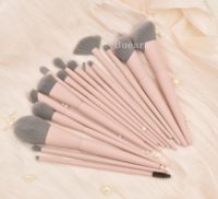 Daily Queen Morph 19 pièces rose végétalien cheveux synthétiques peinture pinceaux de maquillage Logo personnalisé haute qualité Bling fond de teint correcteur