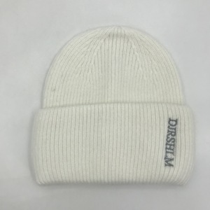 Gorro <span class=keywords><strong>de</strong></span> invierno con logotipo bordado <span class=keywords><strong>de</strong></span> letras personalizado al por mayor gorros <span class=keywords><strong>de</strong></span> punto con puños <span class=keywords><strong>de</strong></span> alta calidad - Product Image 4