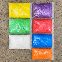 Confettis en papier de riz glutineux biodégradable et soluble dans l'eau, respectueux de l'environnement, pour mariage, canon à confettis, recharge en vrac, vente en gros