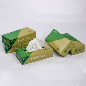 2 רובדי עץ בתולה רך במיוחד רקמת פנים 80 גיליון מקופל קופסא מובלט מוצר נייר באיכות גבוהה - Product Image 4