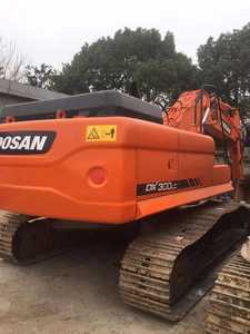 Excavadora de cadenas DOOSAN DX300LC usada, 30 toneladas, excelente estado, martillo hidráulico, motor, bomba, cojinete, modelo 2022, certificación CE - Product Image 2