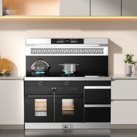 Four multifonctionnel intégré de 1,3 m de large pour la cuisine domestique : cuisson, vapeur, désinfection, tout-en-un