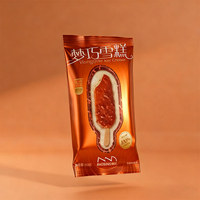 Échantillons uniques de qualité supérieure, petits croustilles au chocolat, impression en héliogravure, étanches à l'humidité, qualité alimentaire, finition mate givrée, scellage arrière, en-cas