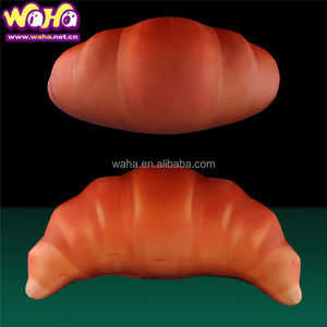 Mascotte gonflable géante en forme de <span class=keywords><strong>croissant</strong></span>, gonflable publicitaire durable pour les présentoirs de boulangeries et de centres commerciaux - Product Image 6