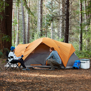 Four Season Double Layer 6-8 Person Three Bedrooms Living Room Extra Large >3000mm <b>Waterproof</b> Portable Ultra Light Camping <b>Tent</b> - Product Image 6