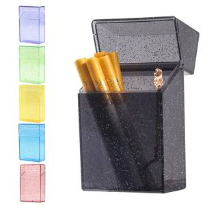 85mm King Size En Plastique Transparent Étui À <span class=keywords><strong>Cigarettes</strong></span> 20 Capacité Portable Mince Boîtes À Cigares Support De Poche Conteneur De Stockage Hommes - Product Image 1