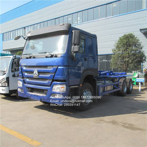 ใหม่ Sinotruk Howo 20ton 25ton ไฮดรอลิกขยะ Dumpster แขนม้วน<span class=keywords><strong>30</strong></span>ตัน Hooklift รถบรรทุก - Product Image 3