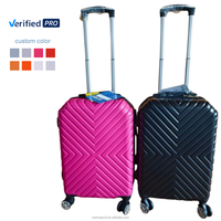 Ensemble de bagages de voyage unisexe 3 pièces en PP léger, incassable, à coque rigide, personnalisable, de haute qualité, avec 4 roues, vente en gros