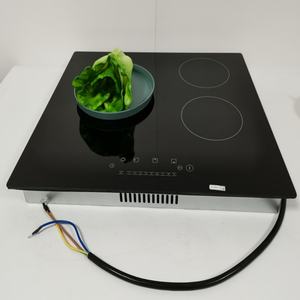 3 Burner Built-in Electric Stove Top Radiant <b>Ceramic</b> Cooktop <b>Knob</b> Control - Product Image 4